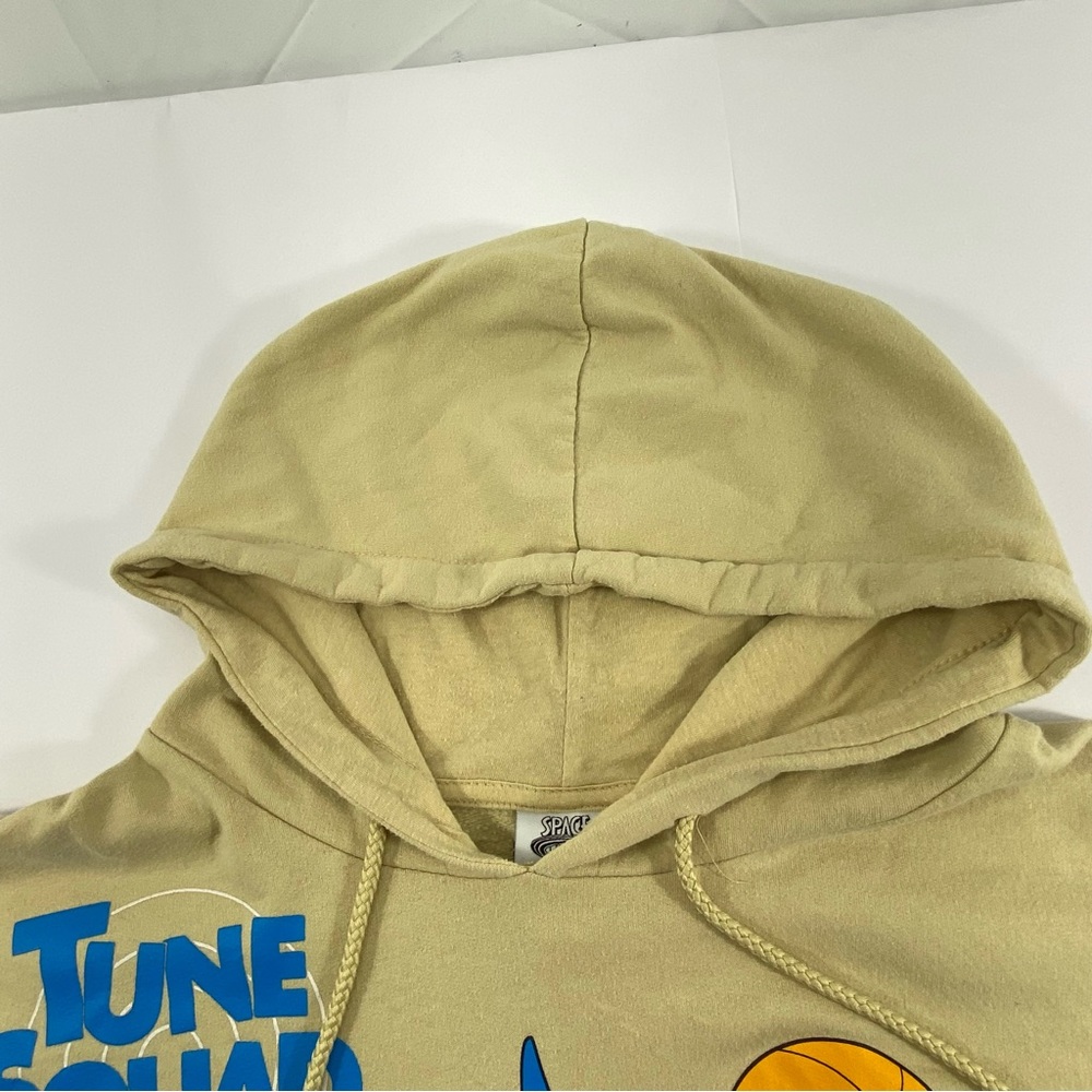 Space Jam A New Legacy Tune Squad Bugs Bunny Hoodie Tan Size Large - Picture 5 of 15